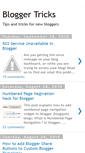 Mobile Screenshot of bloggertricks.com